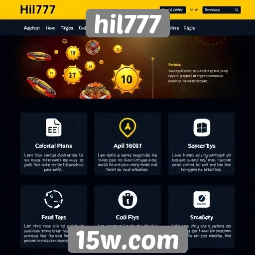 Análise das funcionalidades oferecidas pelo site hil777